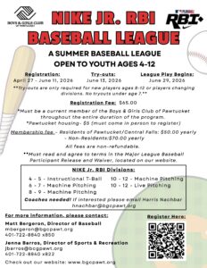 NIKE JR. RBI BAseball League